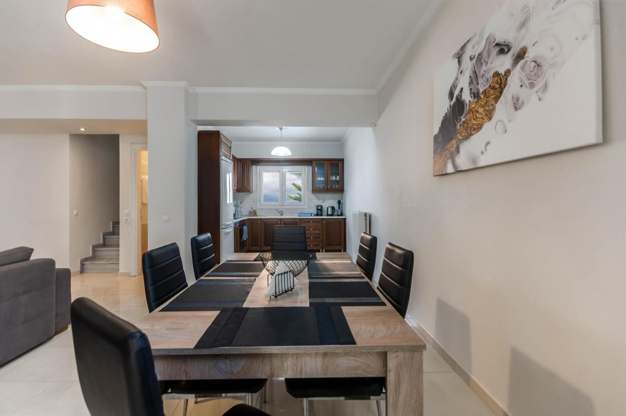 Διωροφη Μεζονετα-2Km Απο Το Κεντρο-Iliana House Apartment Alepou Ngoại thất bức ảnh